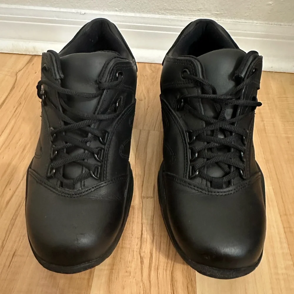 Reebok Men’s Black Leather Duty/Uniform Shoes - Picture 3 of 10